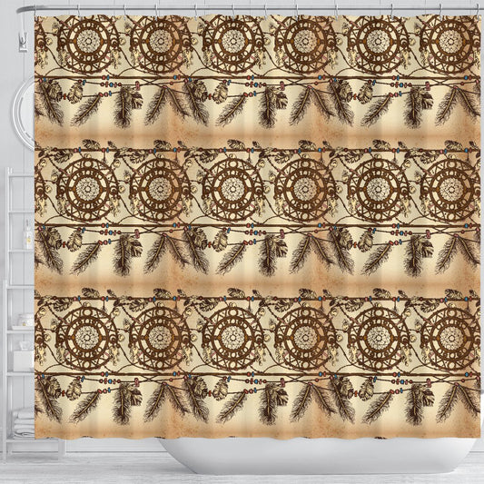 Dream Catcher Vintage Native Shower Curtain