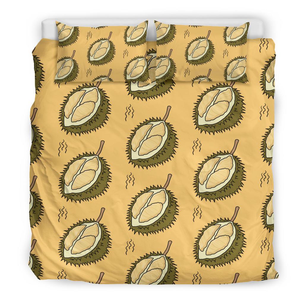 Durian Pattern Print Design DR02 Duvet Cover Bedding Set-JORJUNE.COM