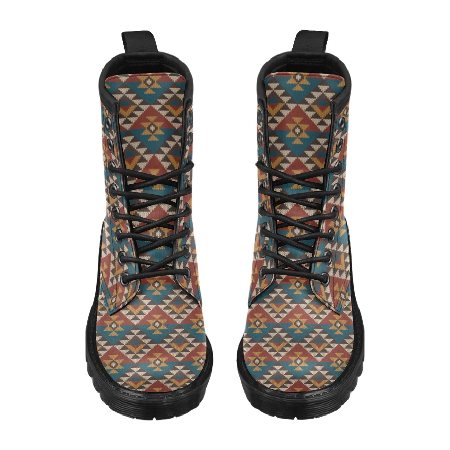 Knit Aztec Tribal Women's Boots