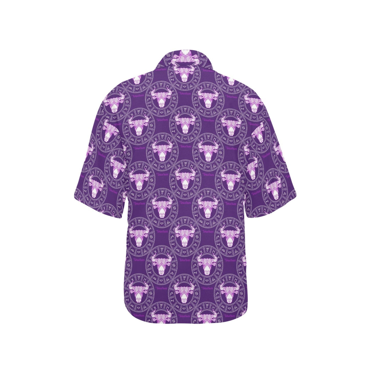 Taurus Print Design LKS303 Women's Hawaiian Shirt