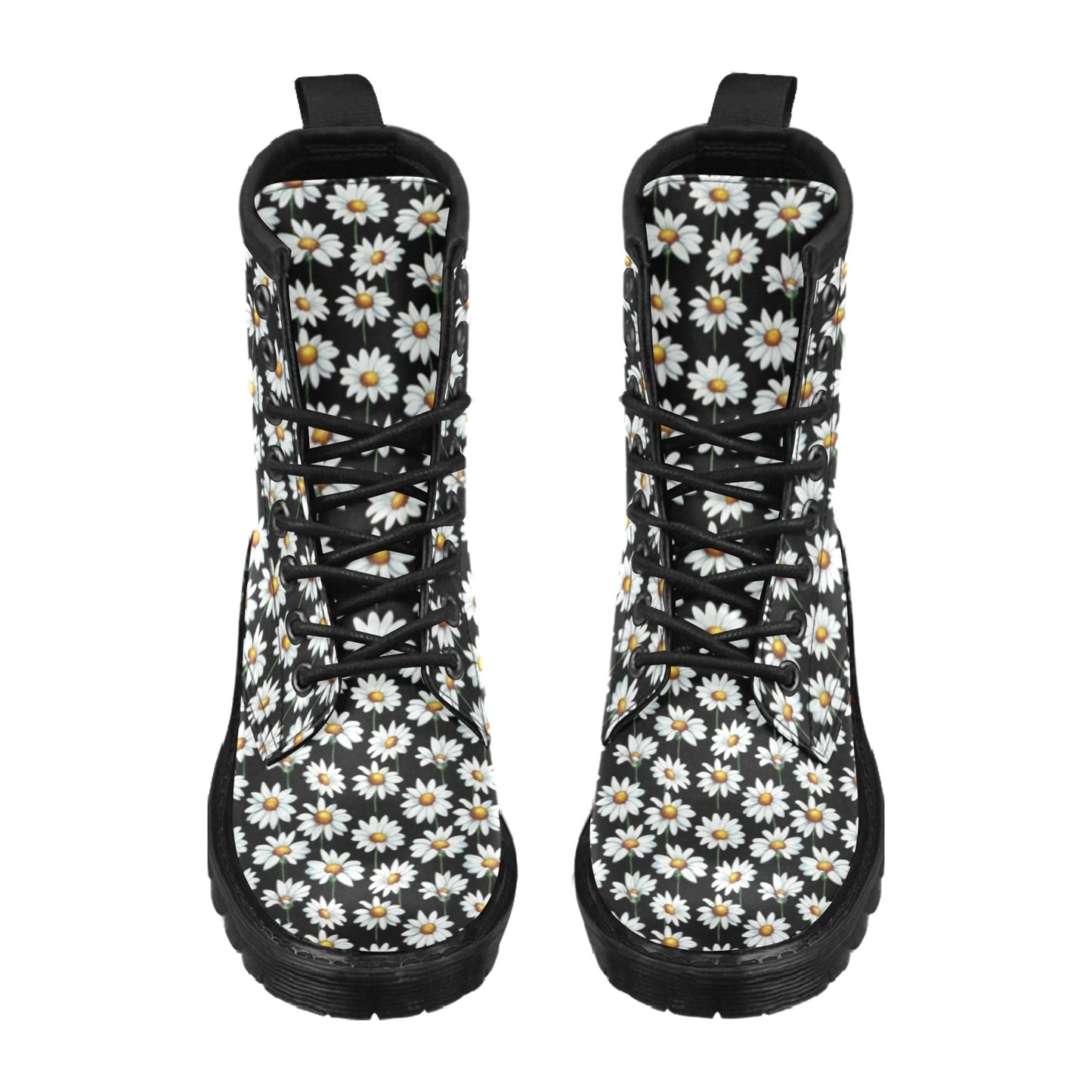 Daisy Print Pattern Women's Boots