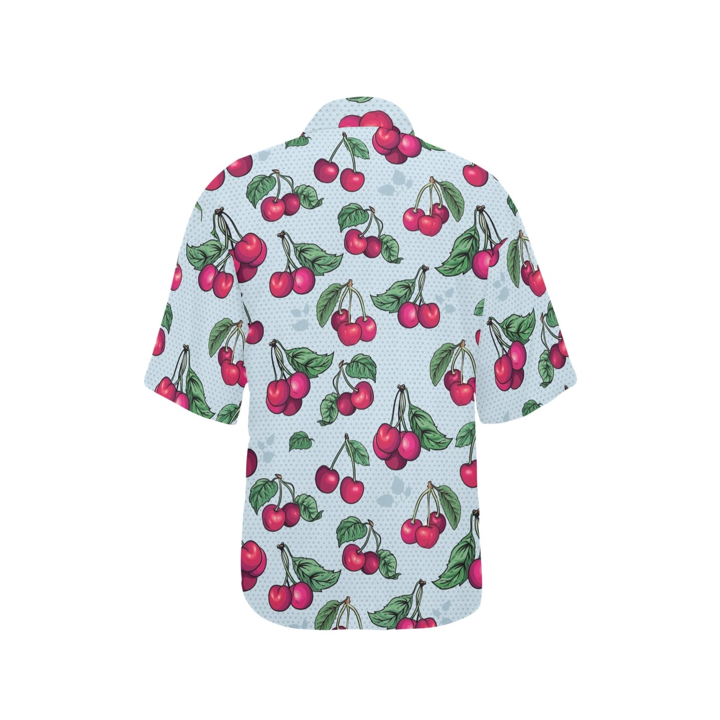 Cherry Pattern Print Design CH01 Women's Hawaiian Shirt