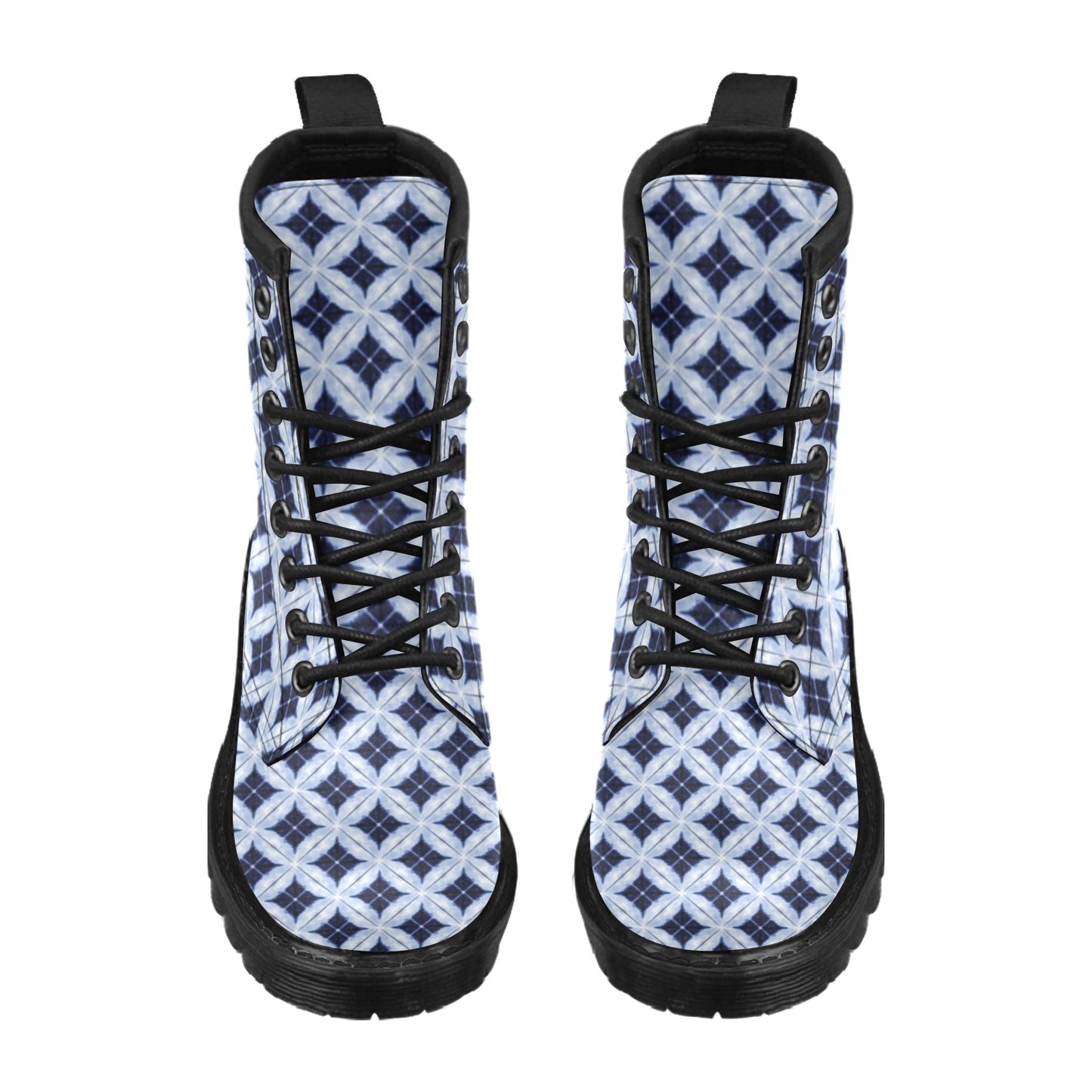 Tie Dye Print Design LKS308 Women's Boots