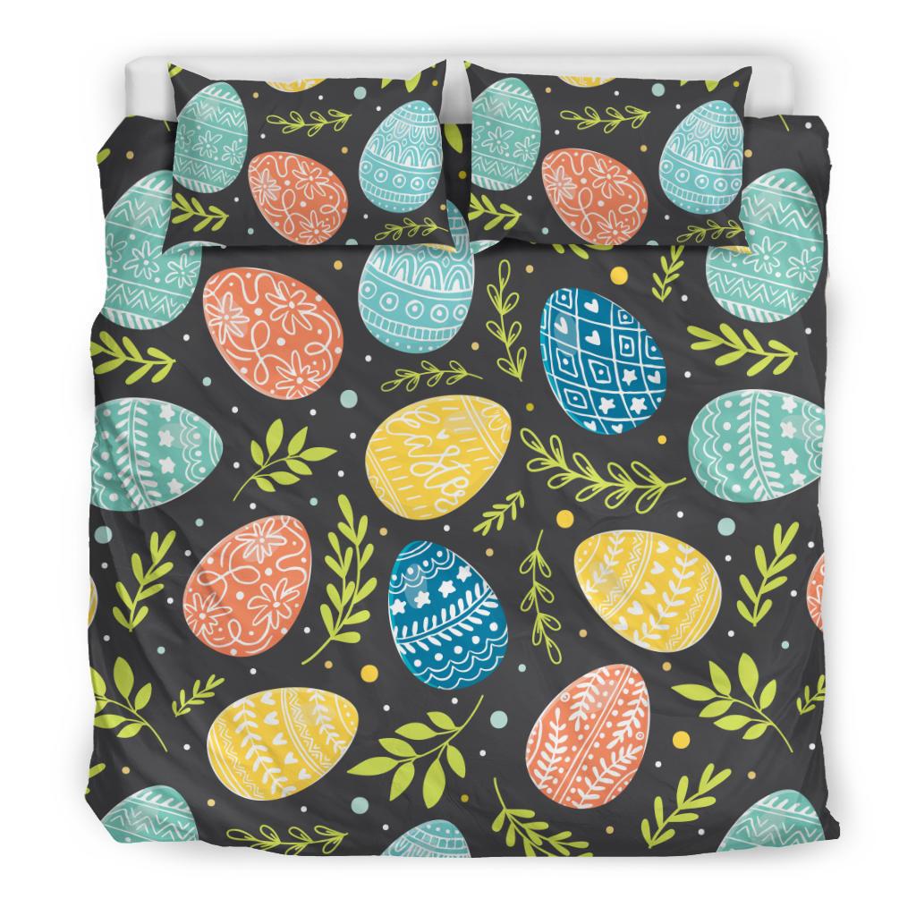 Easter Eggs Pattern Print Design RB01 Duvet Cover Bedding Set-JORJUNE.COM