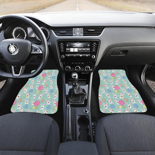 Easter Eggs Pattern Print Design RB014 Car Floor Mats-JorJune