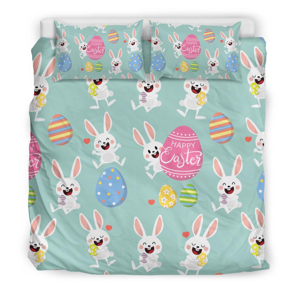 Easter Eggs Pattern Print Design RB014 Duvet Cover Bedding Set-JORJUNE.COM