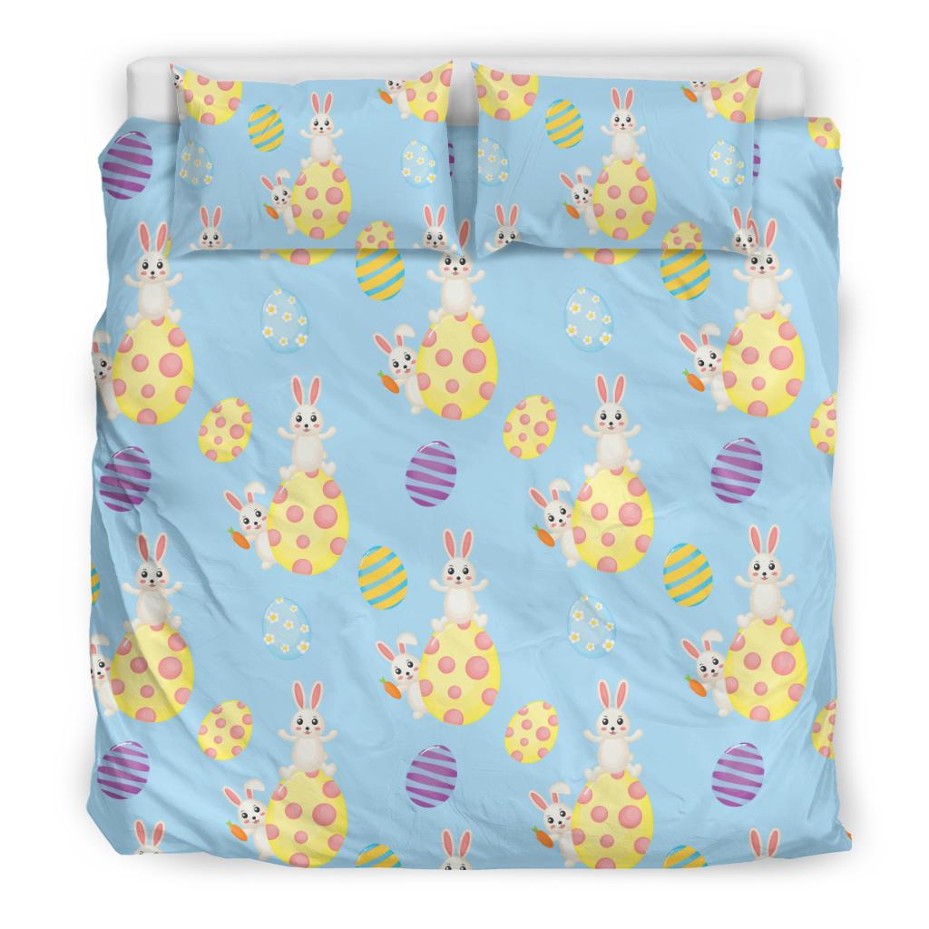 Easter Eggs Pattern Print Design RB015 Duvet Cover Bedding Set-JORJUNE.COM