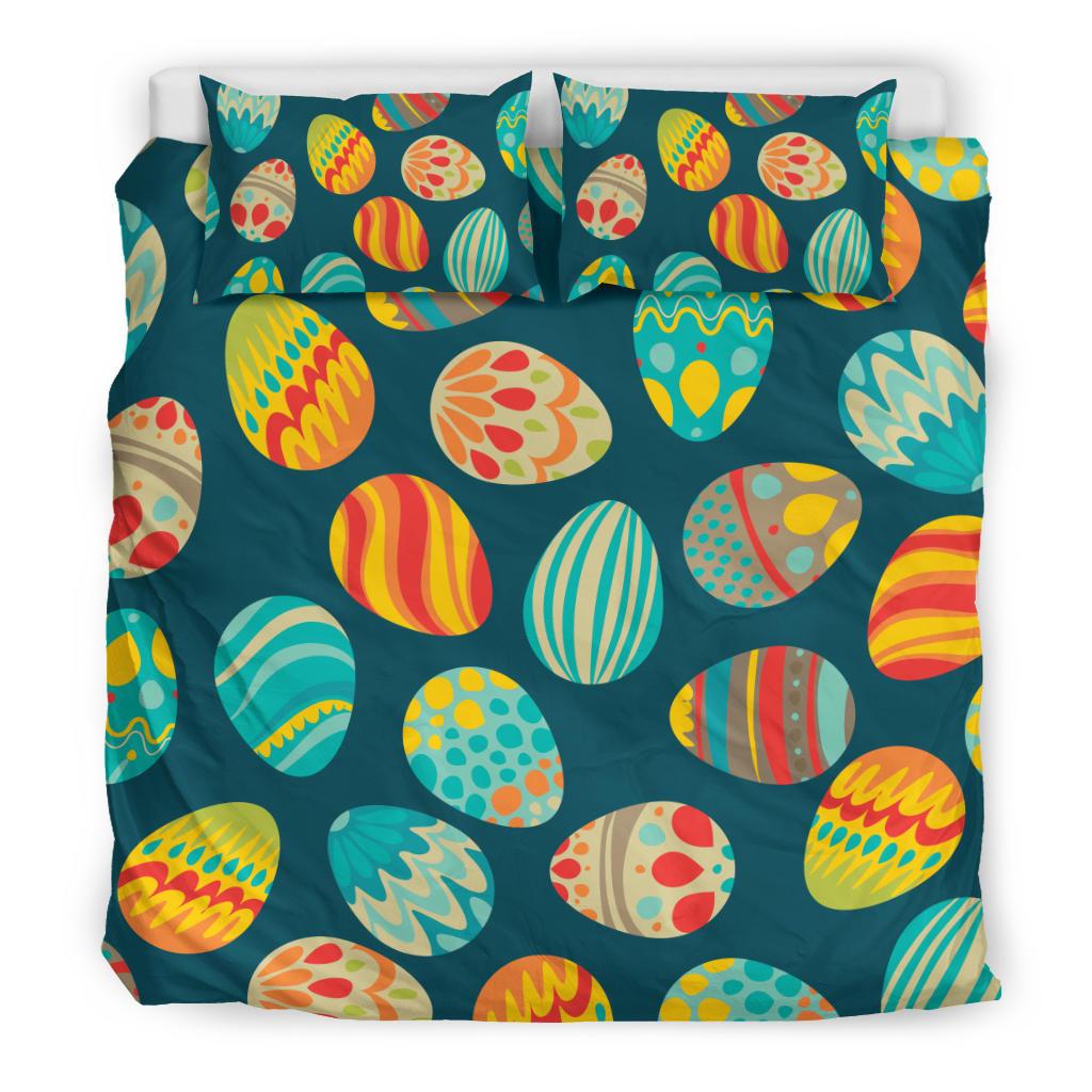 Easter Eggs Pattern Print Design RB09 Duvet Cover Bedding Set-JORJUNE.COM
