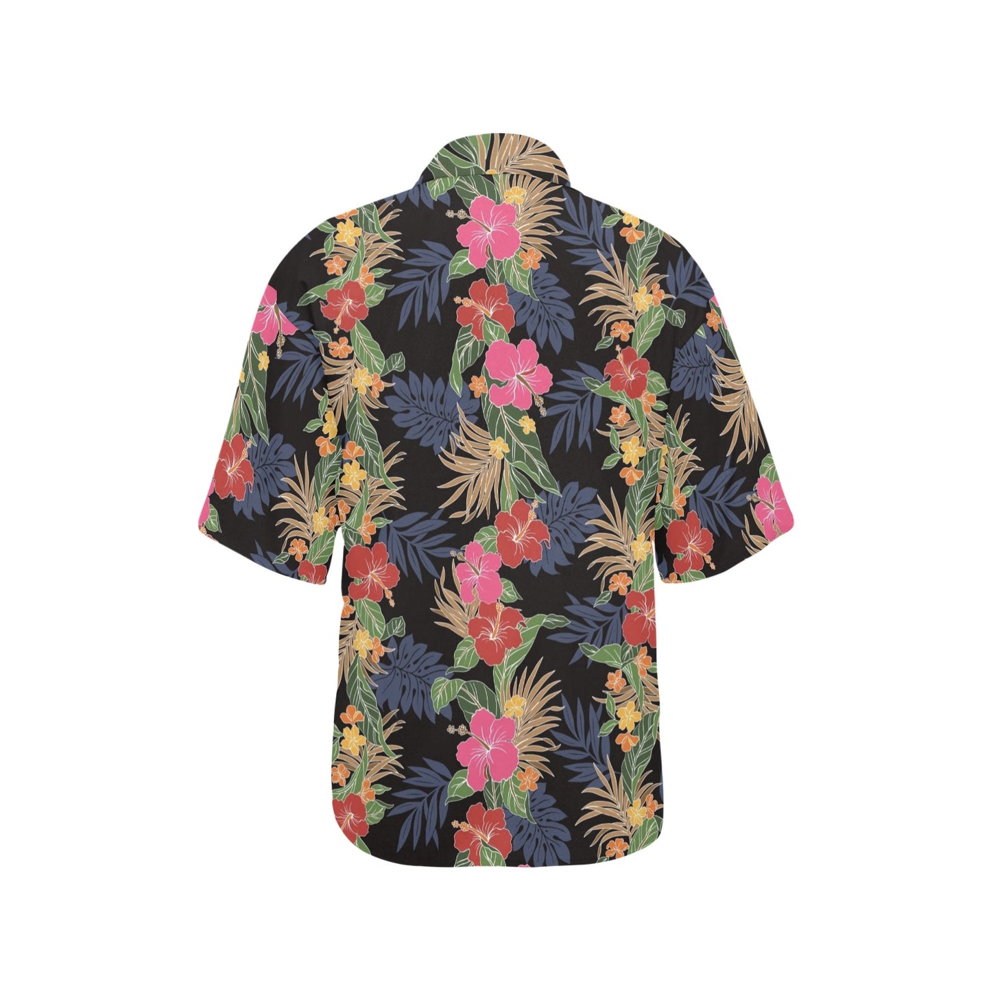 Hawaiian Themed Pattern Print Design H011 Women's Hawaiian Shirt