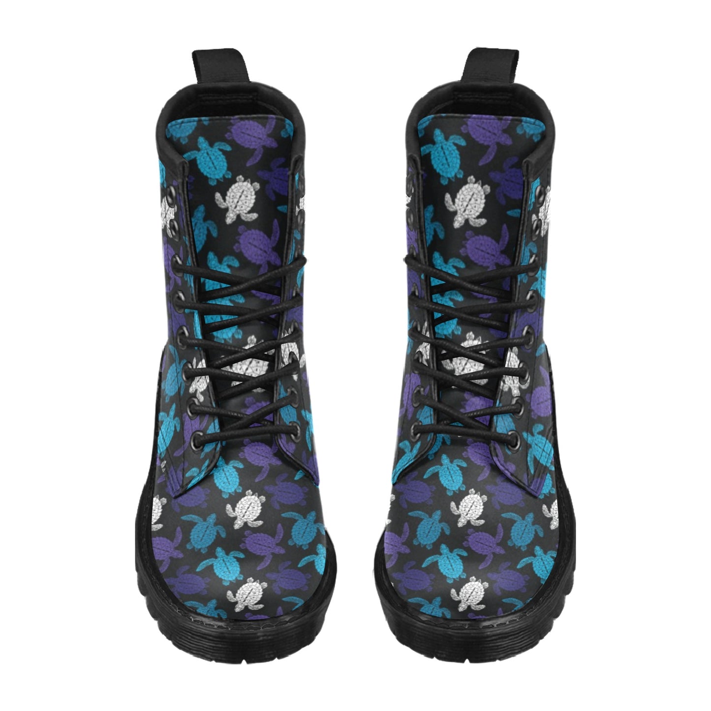 Sea Turtle Print Design LKS306 Women's Boots