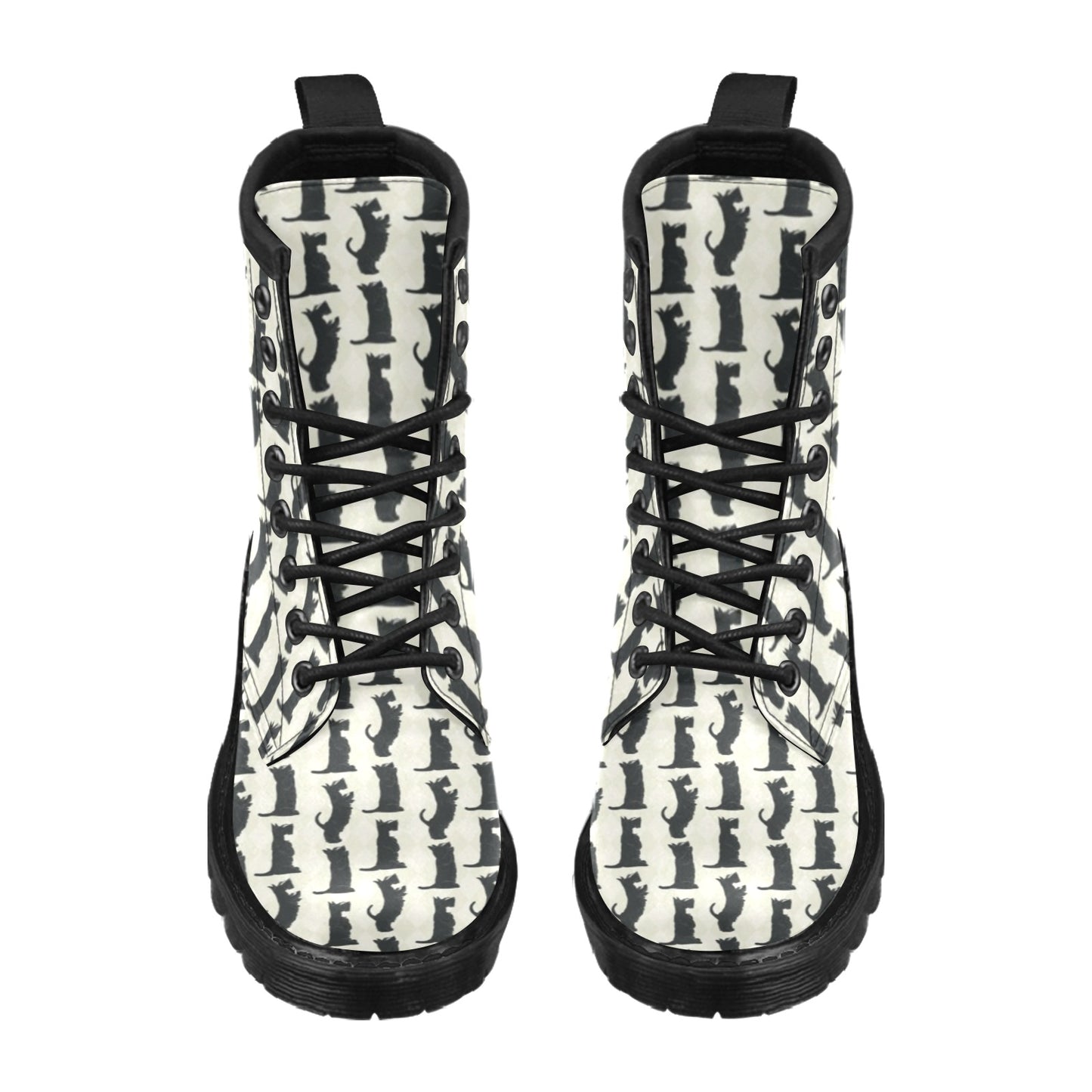 Scottish Terriers Print Design LKS309 Women's Boots