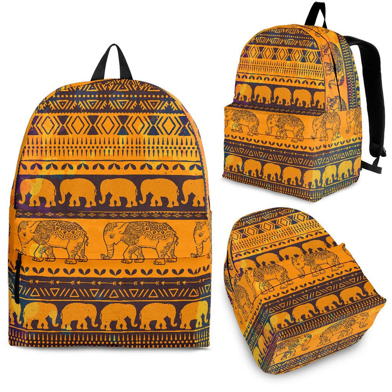 Elephant Aztec Premium Backpack