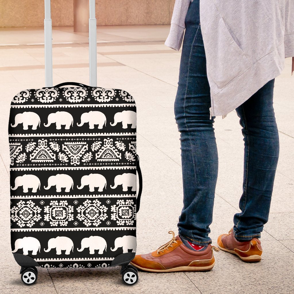 Elephant Pattern Luggage Cover Protector