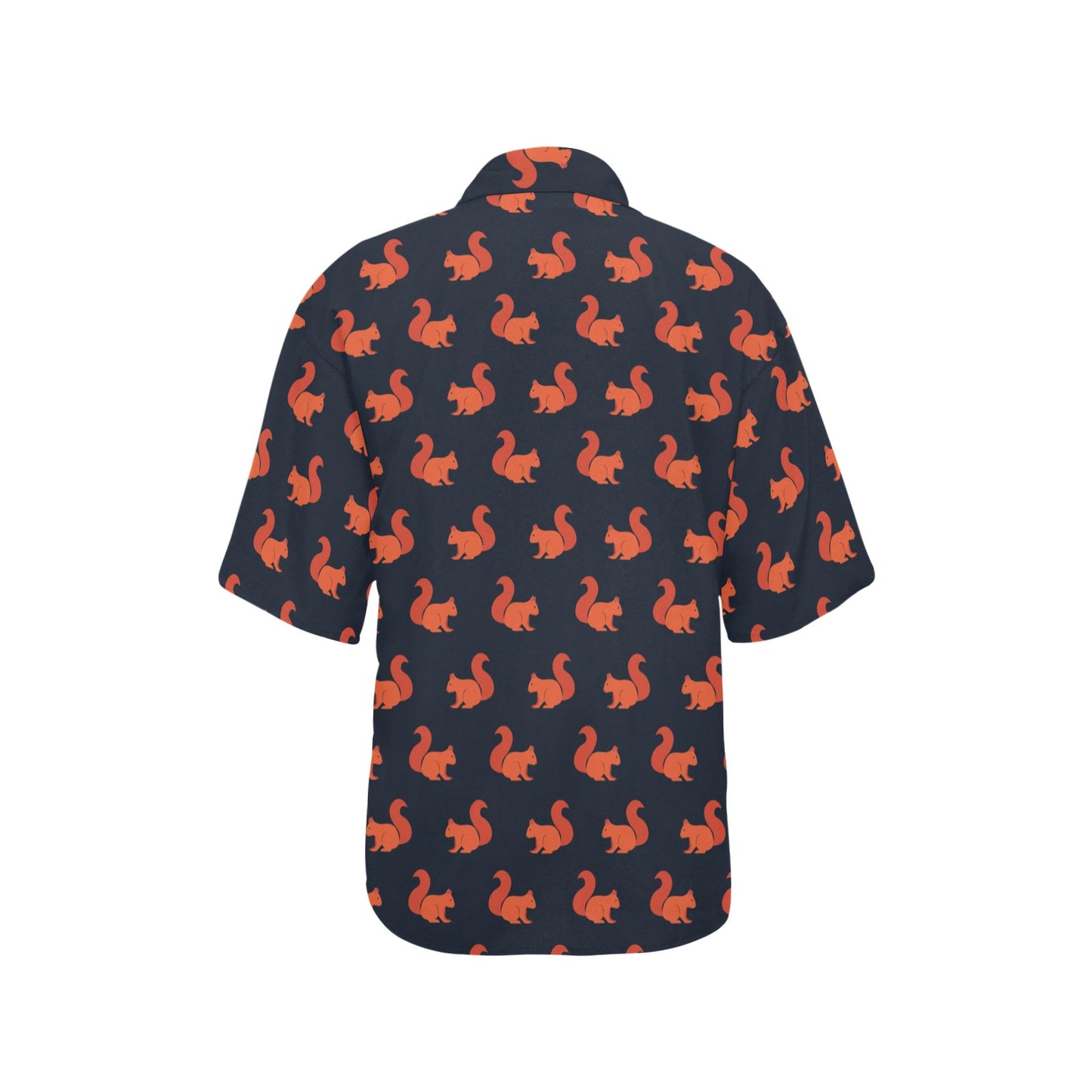 Squirrel Print Design LKS306 Women's Hawaiian Shirt