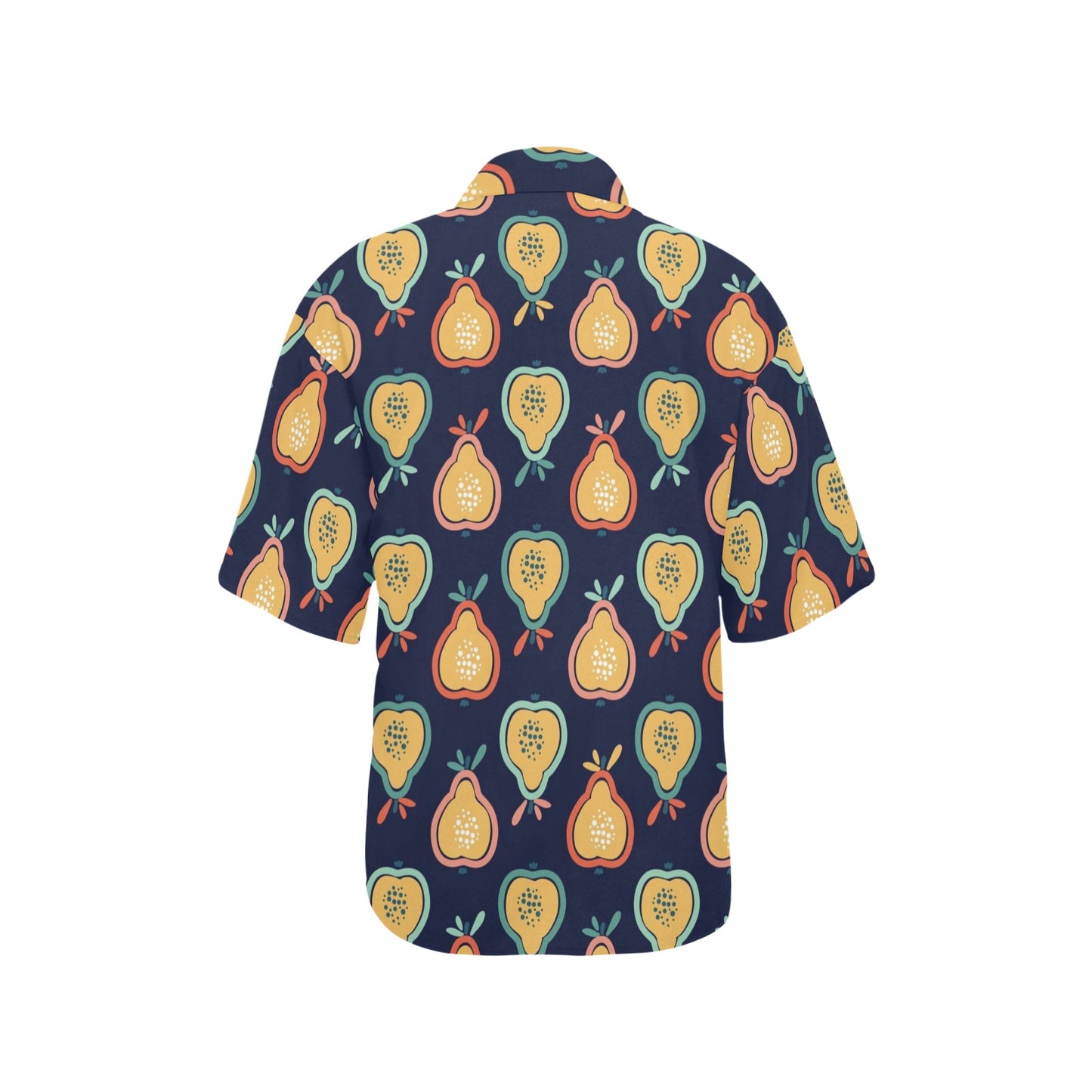 Pear Pattern Print Design PE03 Women's Hawaiian Shirt