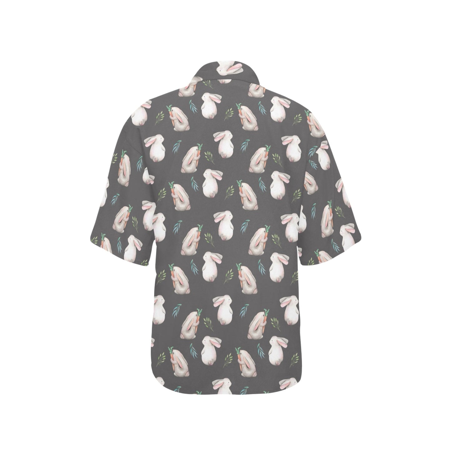 Rabbit Print Design LKS402 Women's Hawaiian Shirt