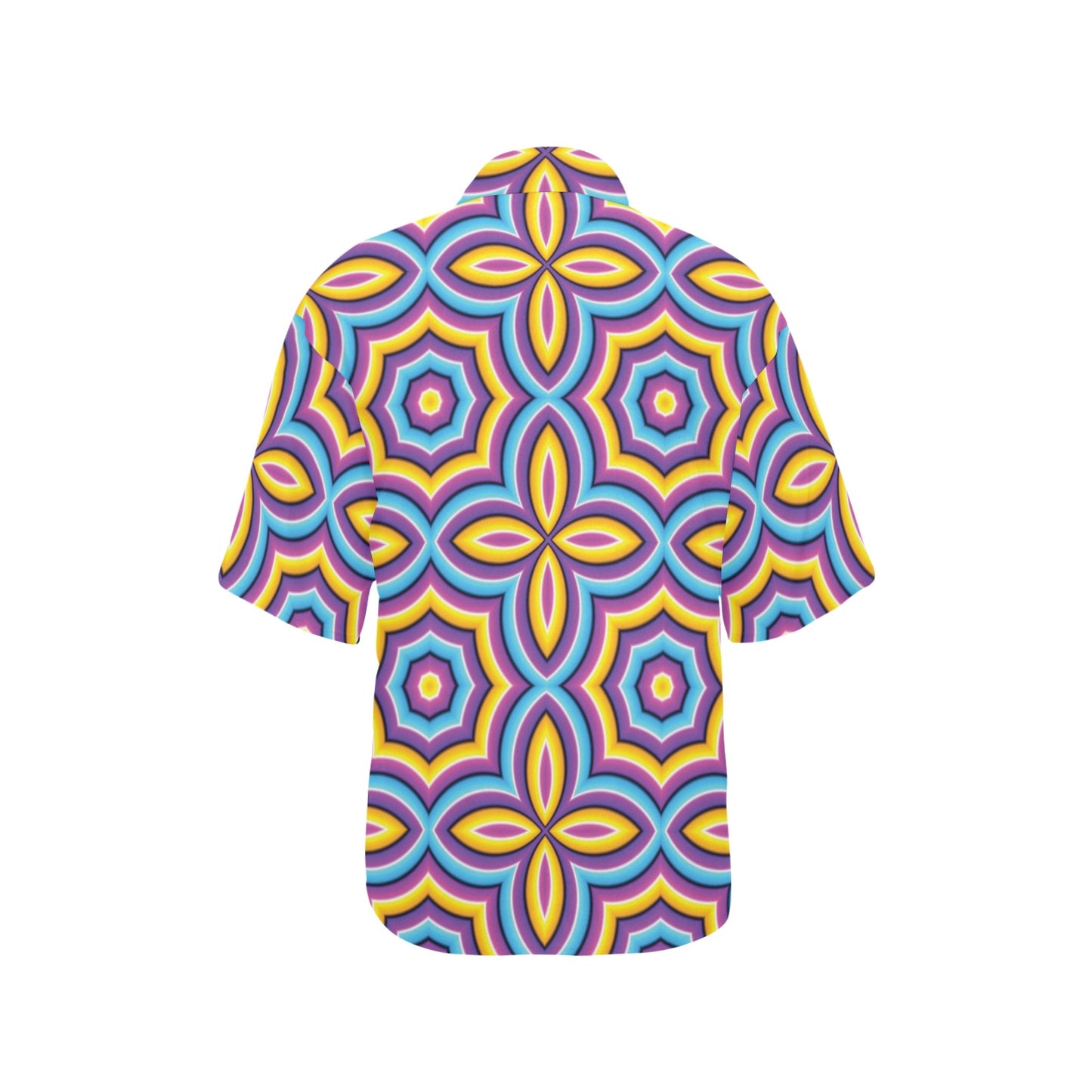 Optical illusion Pattern Print Design A03 Women's Hawaiian Shirt