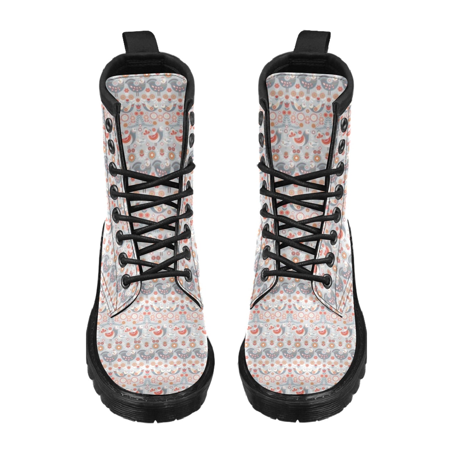 Swedish Nordic Design Print Women's Boots