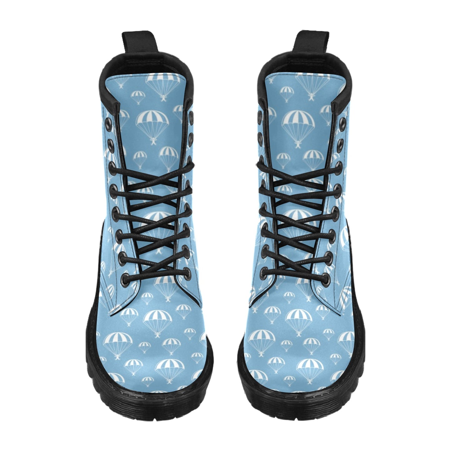 Skydiver Print Design LKS305 Women's Boots