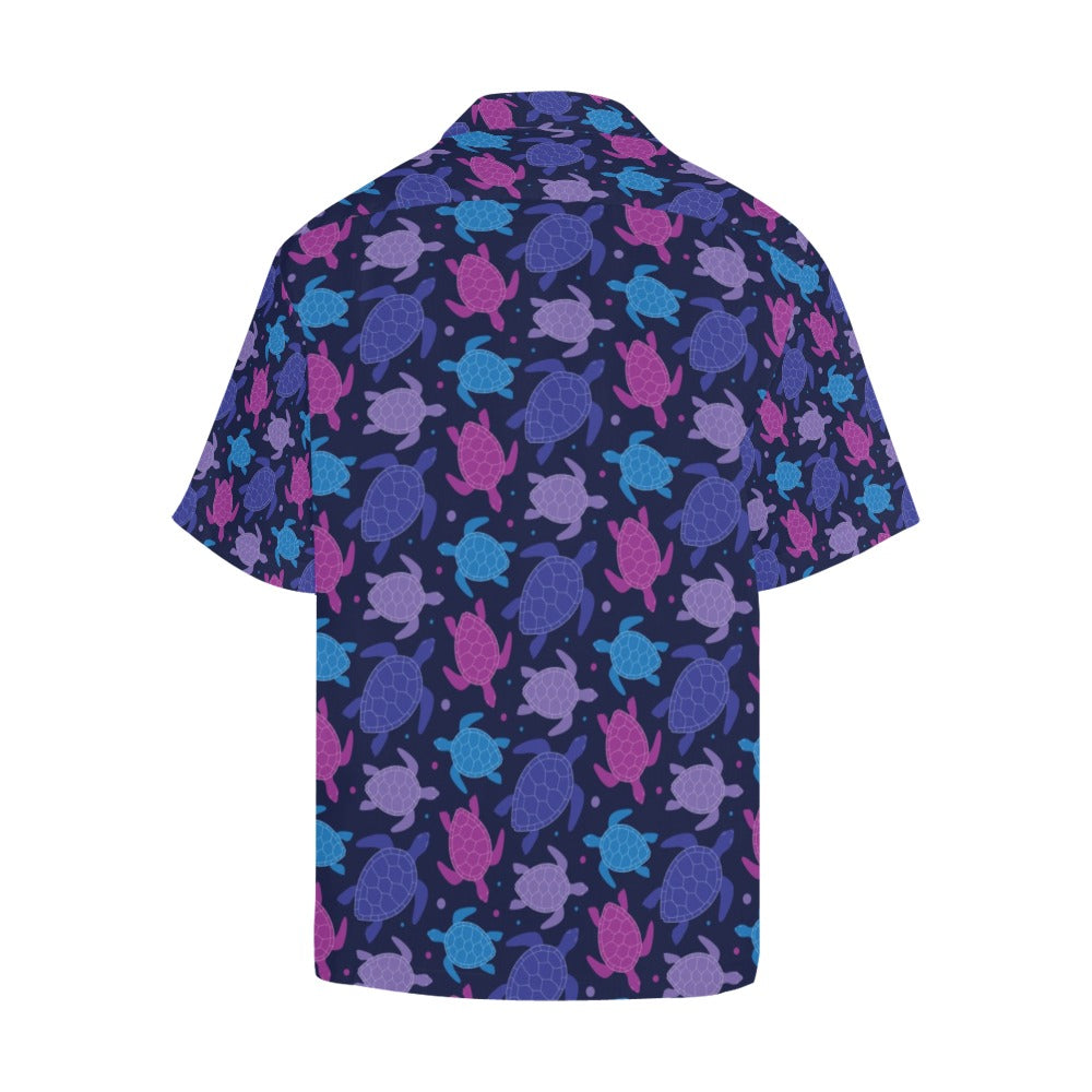 Sea Turtle Print Design LKS309 Men's Hawaiian Shirt