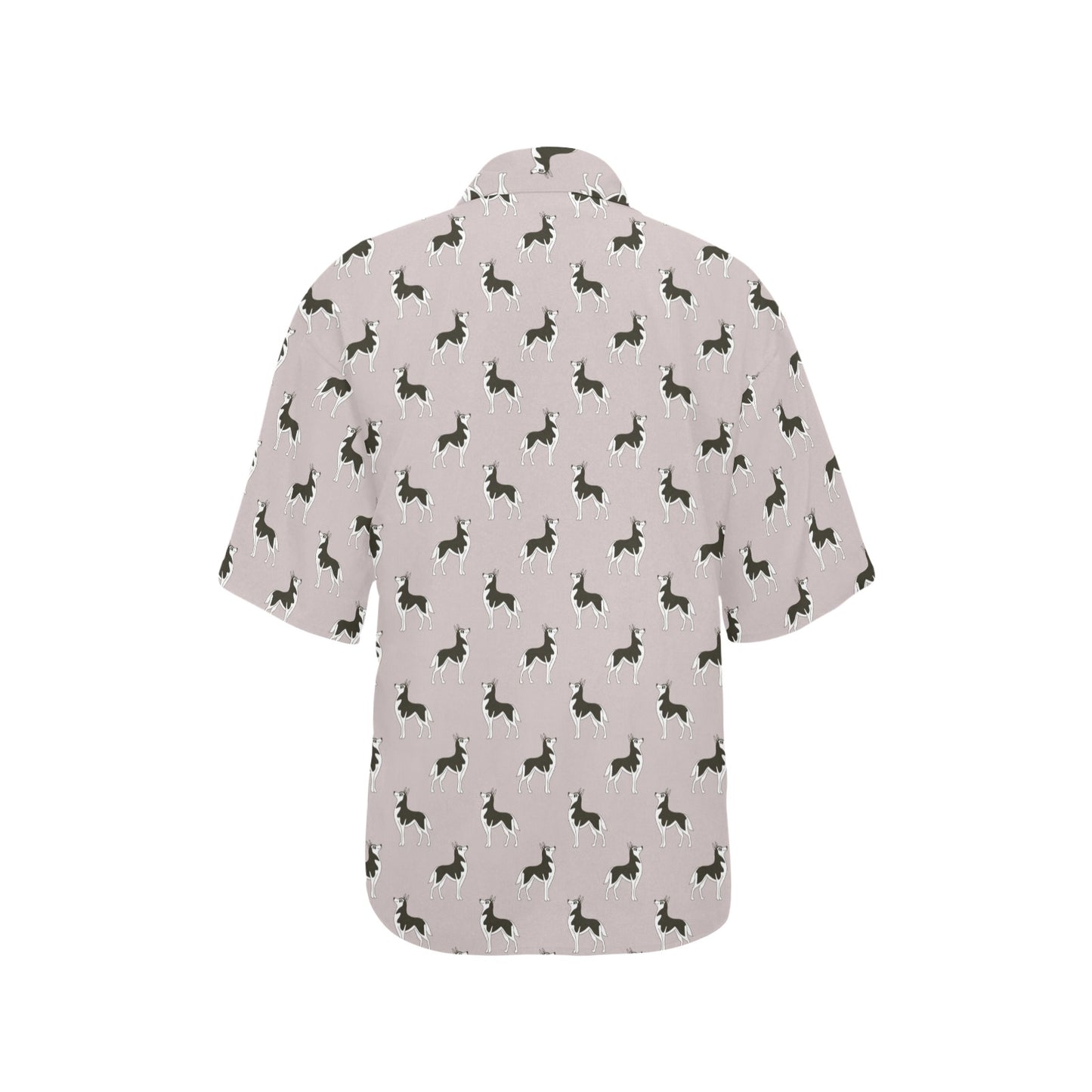 Siberian Huskies Print Design LKS301 Women's Hawaiian Shirt