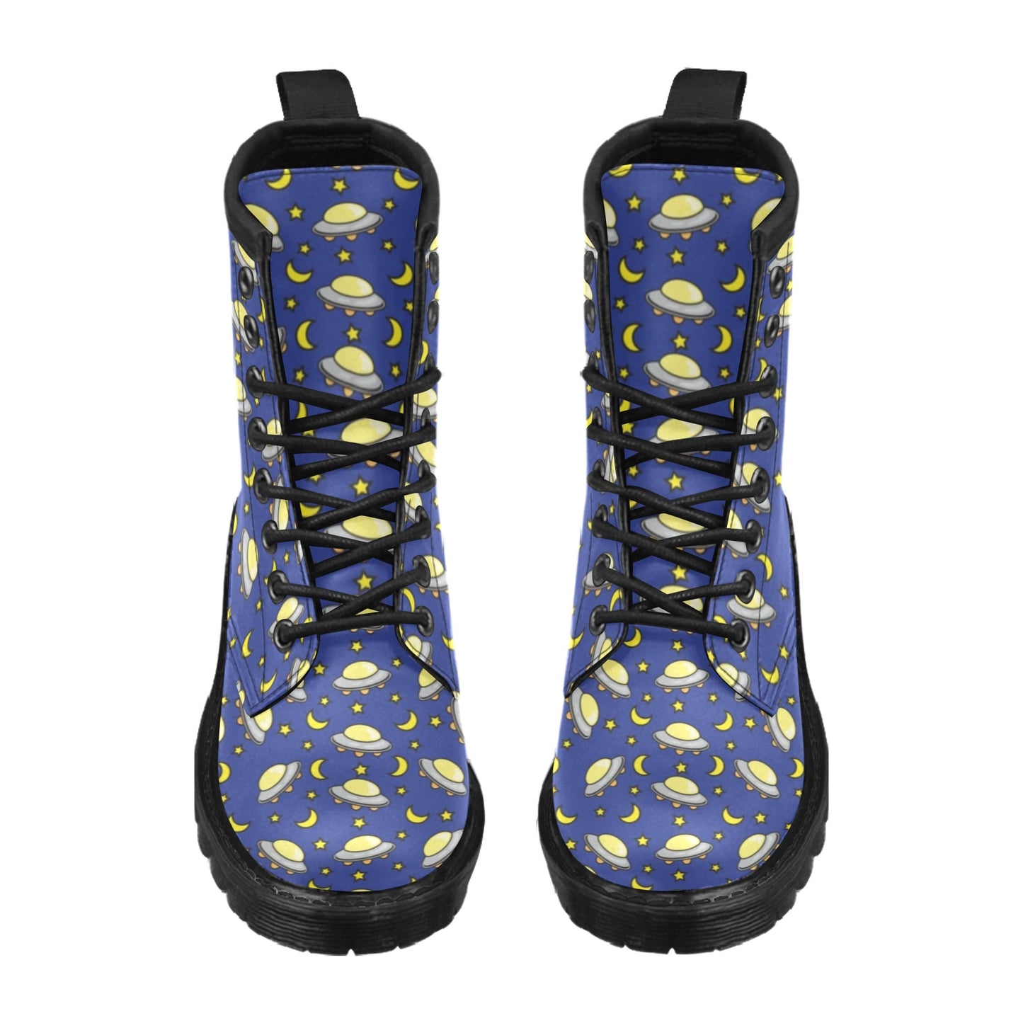 UFO Print Design LKS309 Women's Boots