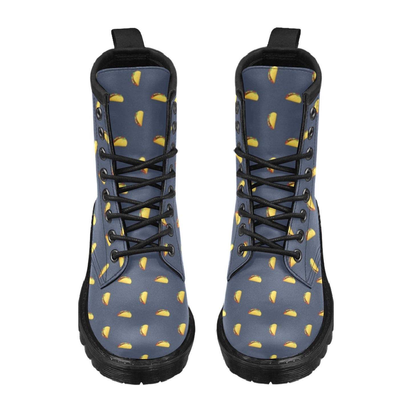 Taco Print Design LKS305 Women's Boots