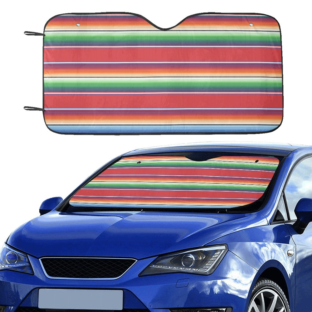 Serape Print Design LKS304 Car front Windshield Sun Shade