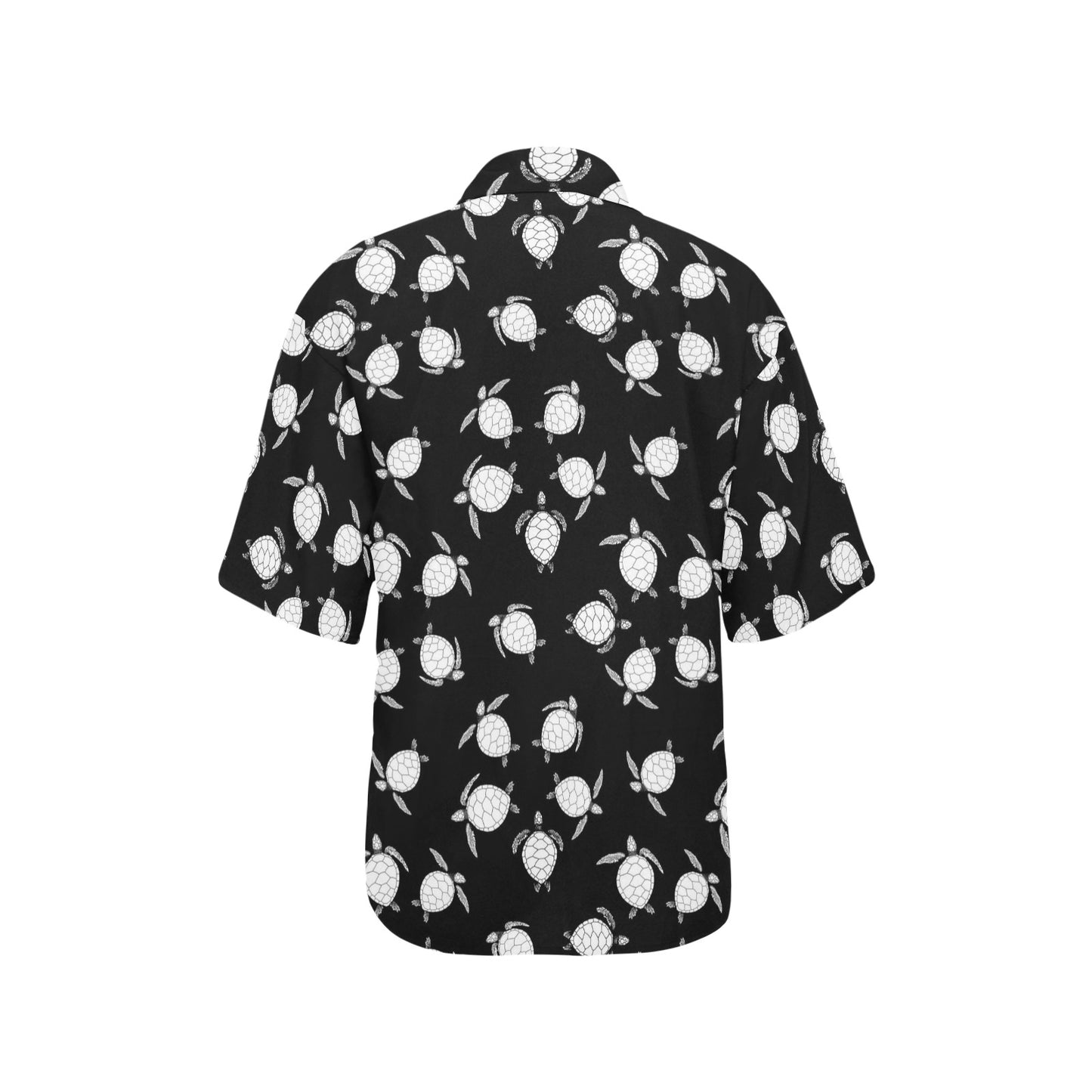 Sea Turtle Print Design LKS303 Women's Hawaiian Shirt