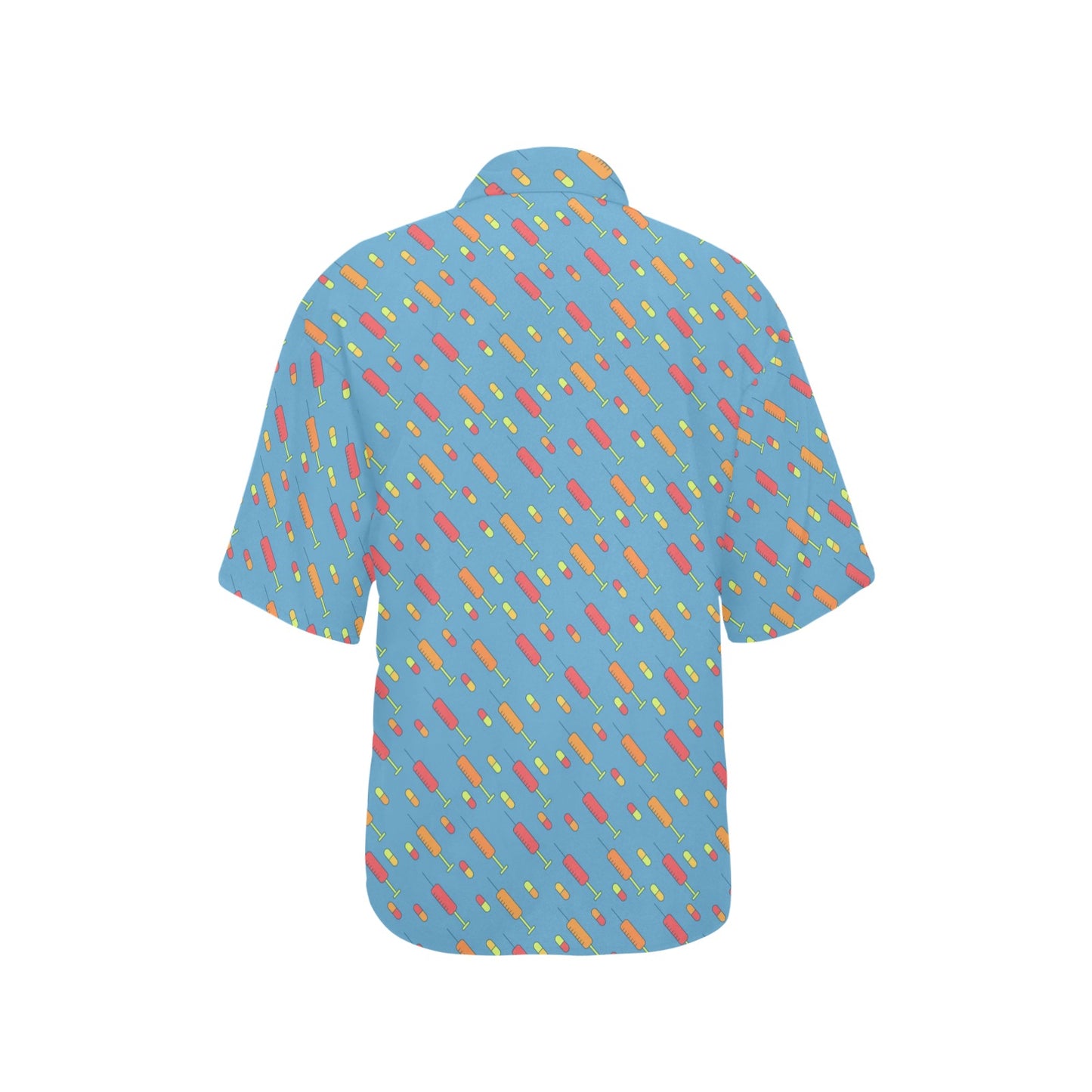 Phlebotomist Medical Pattern Women's Hawaiian Shirt