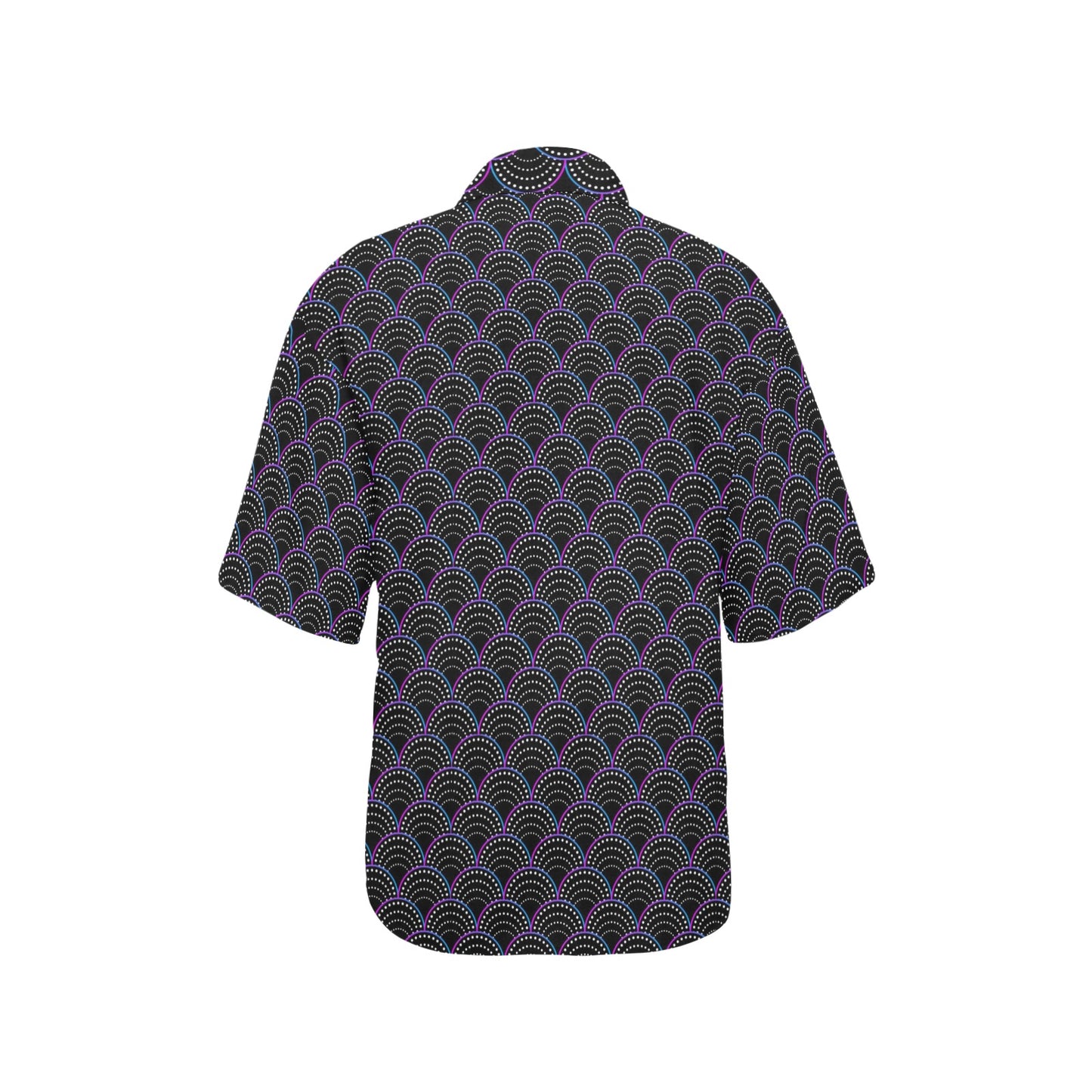 Mermaid Pattern Print Design 09 Women's Hawaiian Shirt