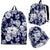 Floral Infrared Pattern Premium Backpack