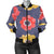 Anemone Pattern Print Design AM010 Women Bomber Jacket