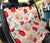 Apple Pattern Print Design AP06 Rear Dog  Seat Cover
