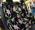 Amaryllis Pattern Print Design AL08 Rear Dog  Seat Cover