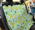 Avocado Pattern Print Design AC011 Rear Dog  Seat Cover