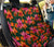 Amaryllis Pattern Print Design AL01 Rear Dog  Seat Cover