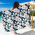 Amaryllis Pattern Print Design AL02 Sarong Pareo Wrap