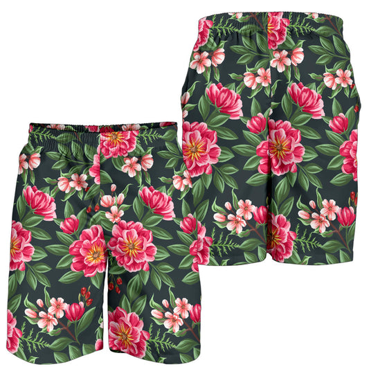 Summer Floral Pattern Print Design SF06 Mens Shorts