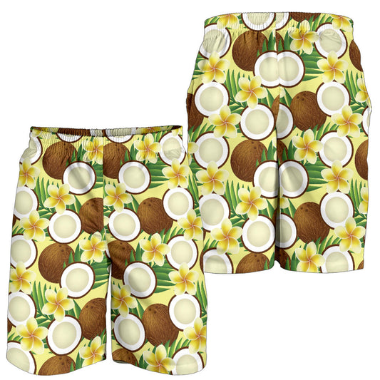 Coconut Pattern Print Design CN02 Mens Shorts
