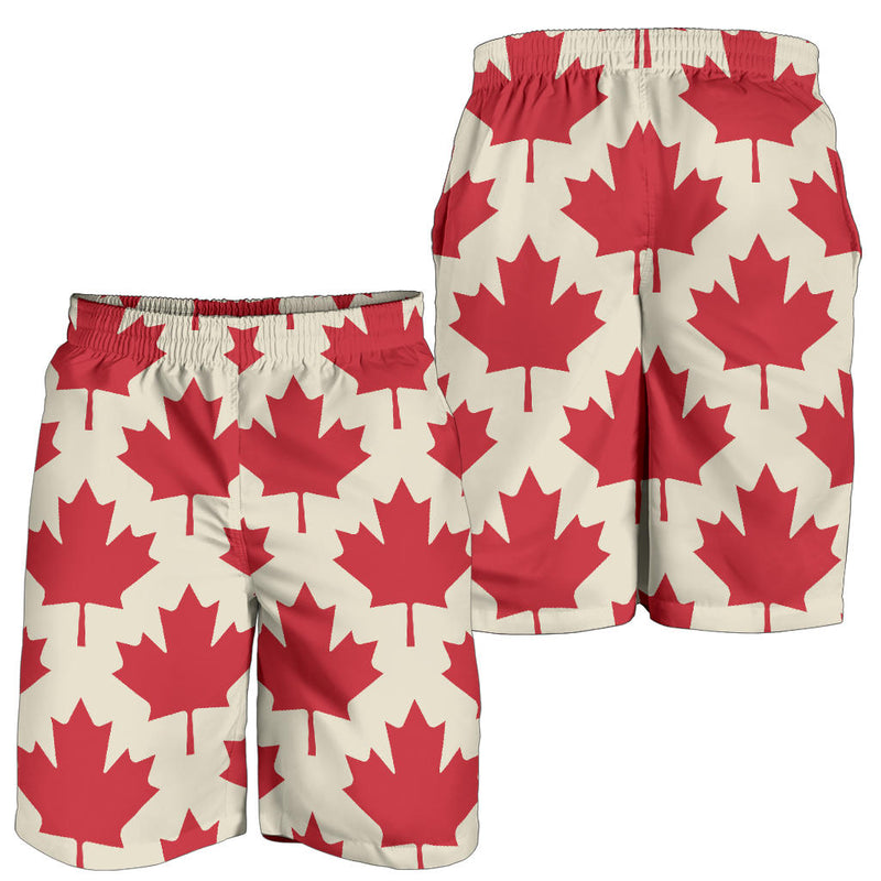 Maple Leaf Pattern Print Design 03 Mens Shorts