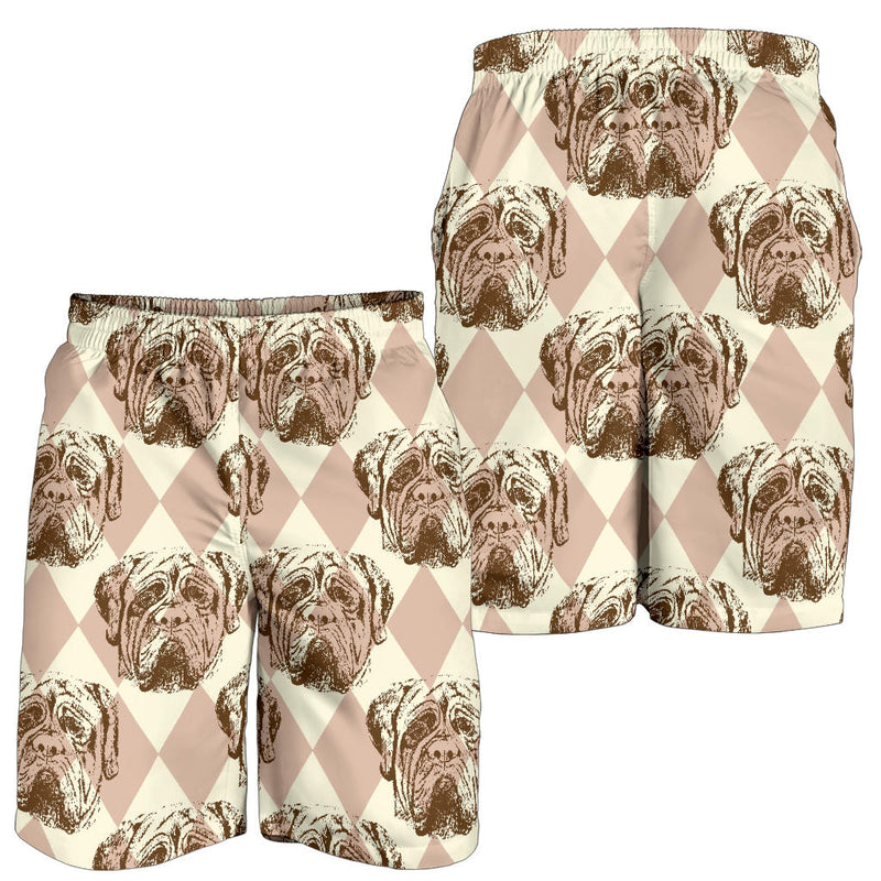 Mastiffs Pattern Print Design 01 Mens Shorts