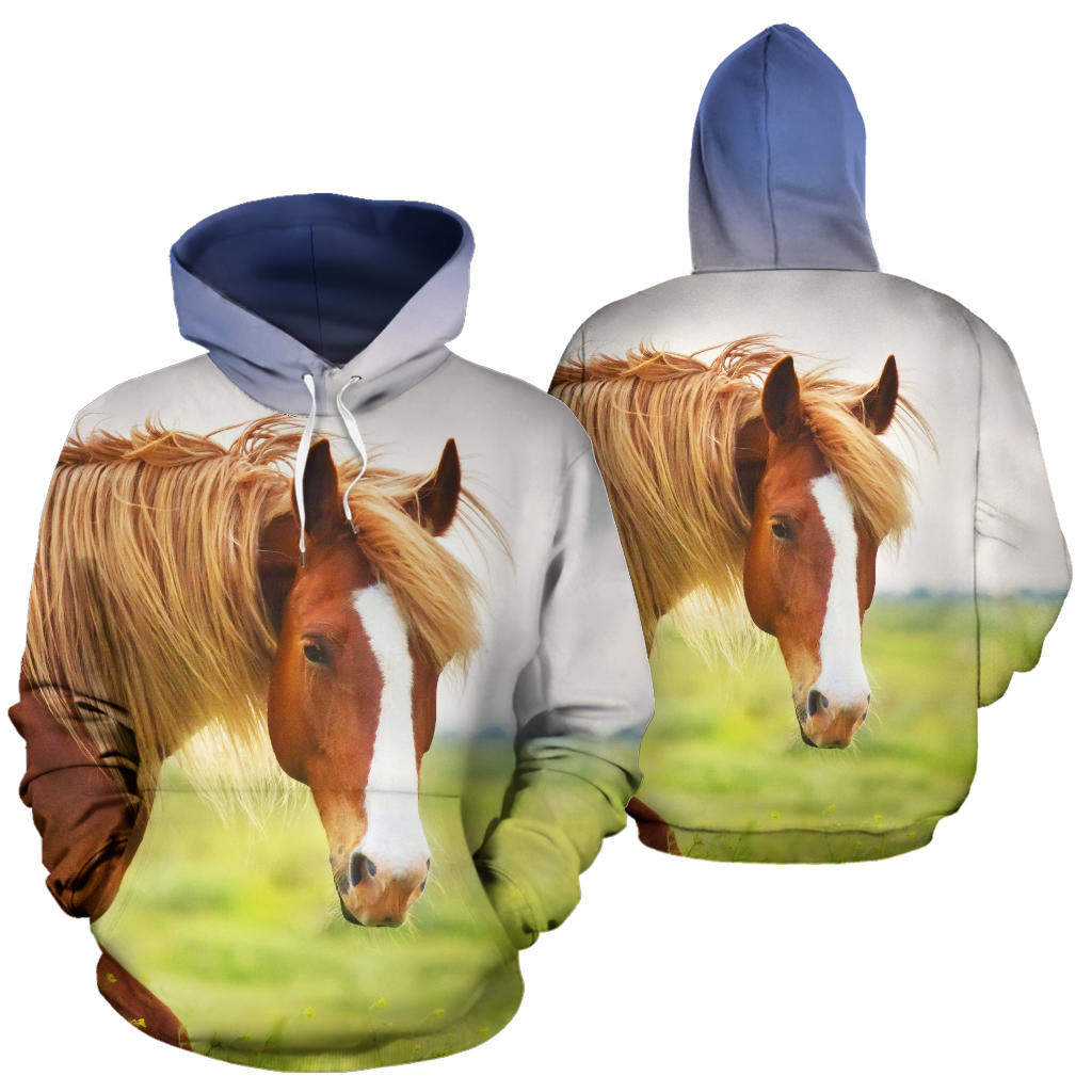 Beautiful Horse Pullover Hoodie