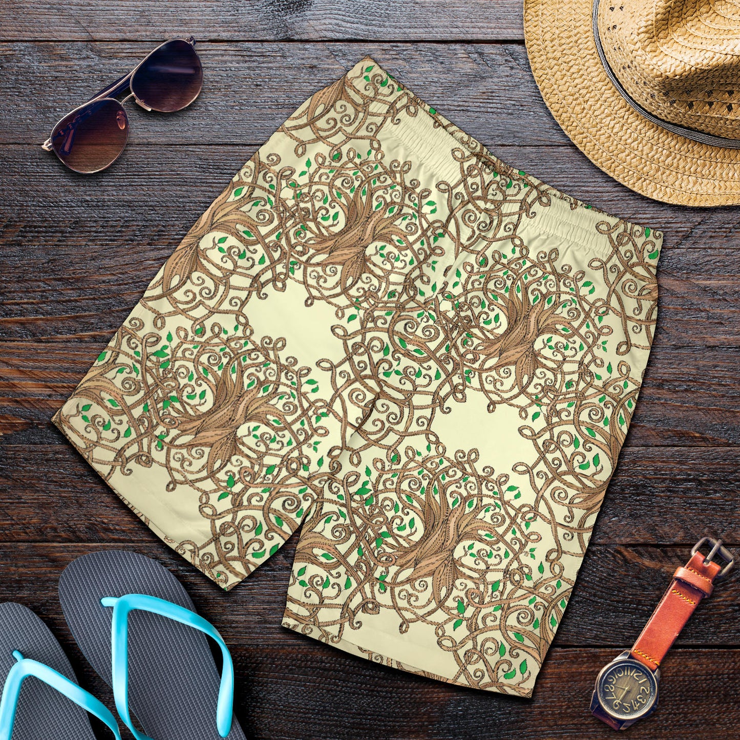 Celtic Tree of life Mens Shorts