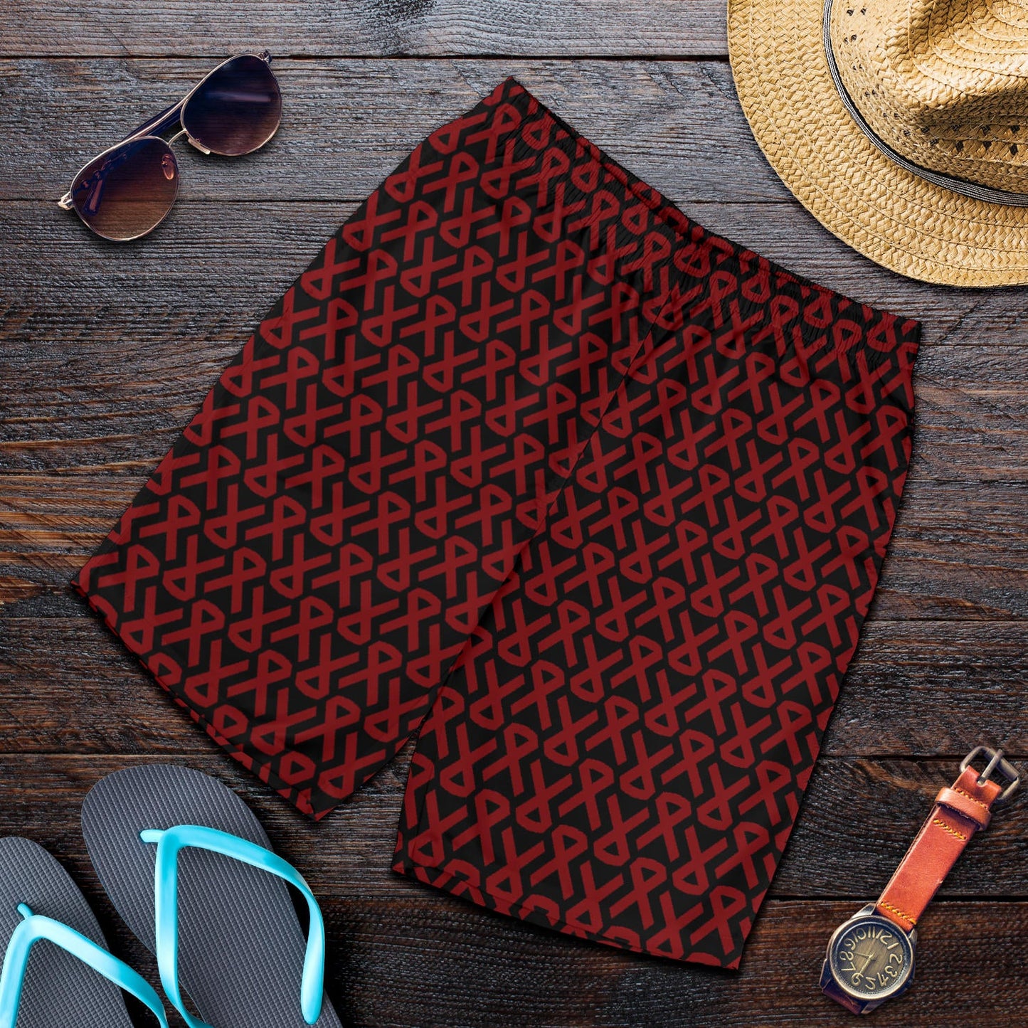 Multiple myeloma Pattern Print Design A01 Mens Shorts