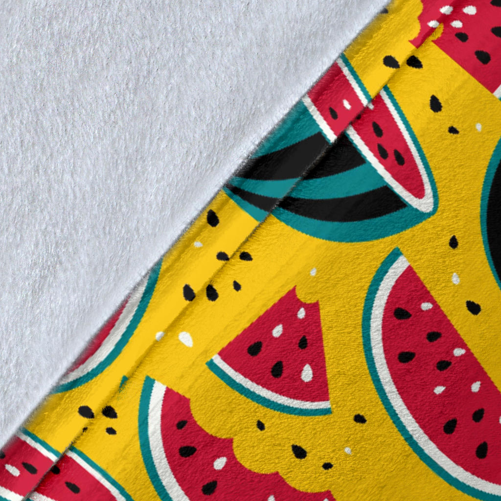 Watermelon Pattern Print Design WM02 Fleece Blanket