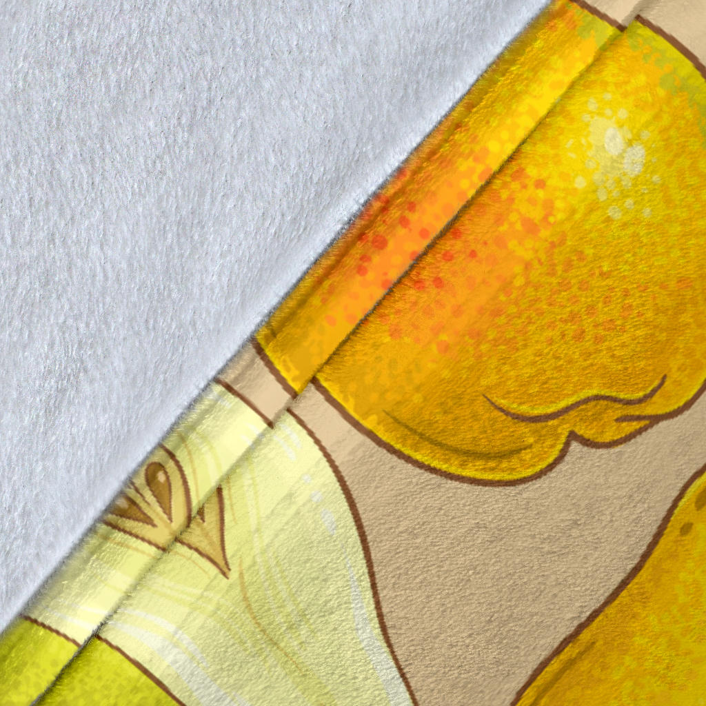Pear Pattern Print Design PE05 Fleece Blanket