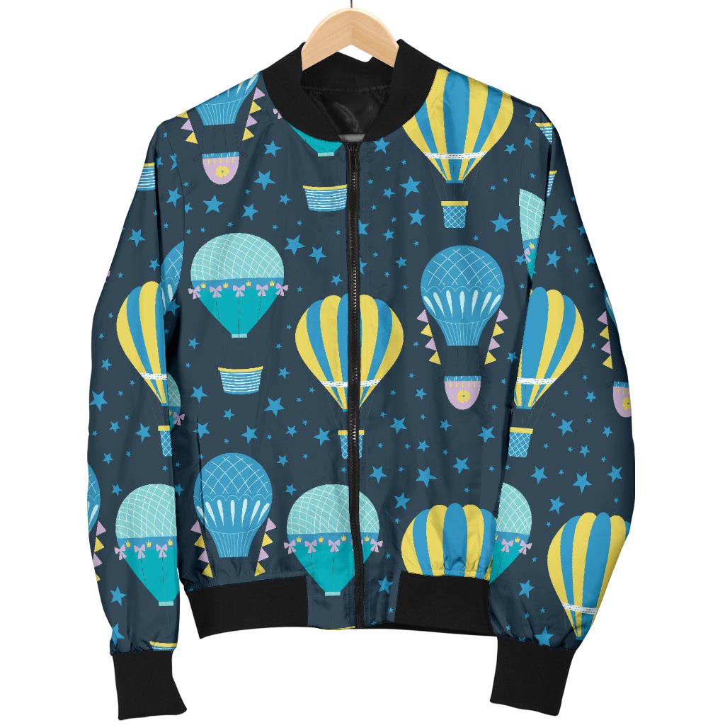 Ballon Pattern Print Design 06 Women's Bomber Jacket