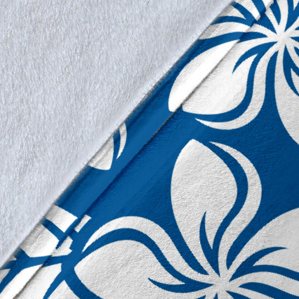 Plumeria Pattern Print Design PM013 Fleece Blanket