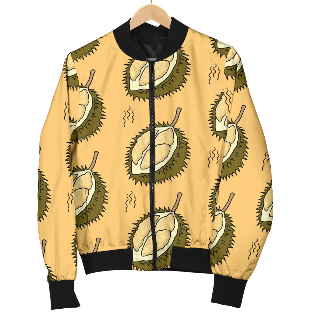 Durian Pattern Print Design DR02 Men Bomber Jacket